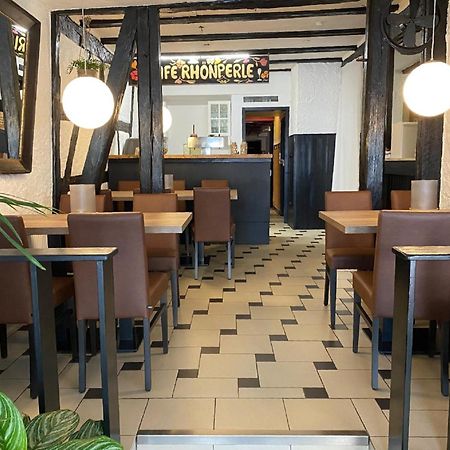 Hotel Cafe Rhoenperle Бад-Нойштадт-ан-дер-Зале Екстер'єр фото